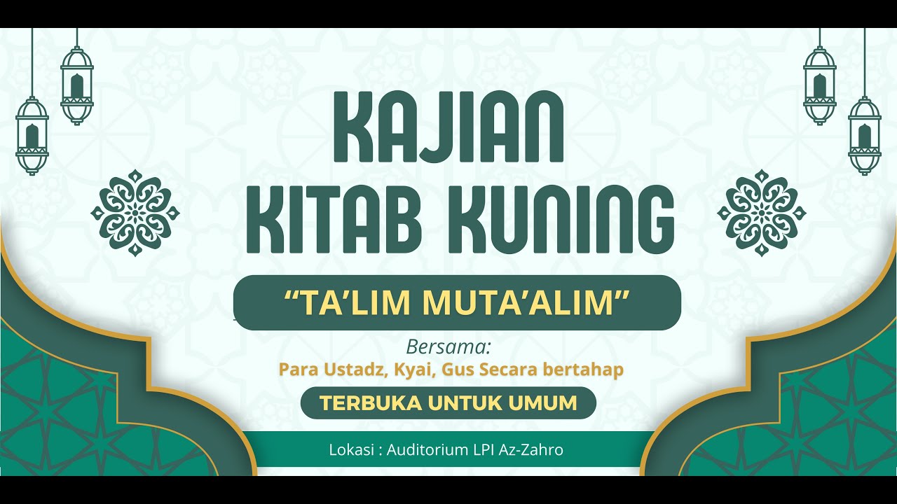 Kajian Kitab Kuning 