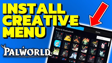 How To Install Creative Menu In Palworld