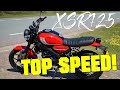 2021 yamaha xsr125 top speed  gps top speed