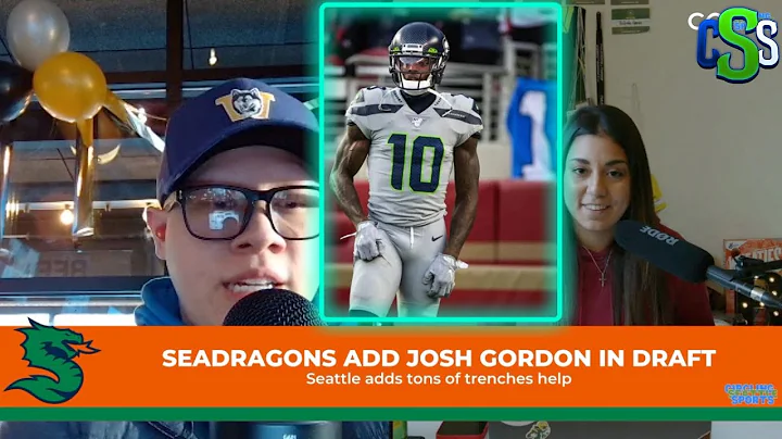 Josh Gordon highlights Seattle SeaDragons XFL Supplemental draft recap