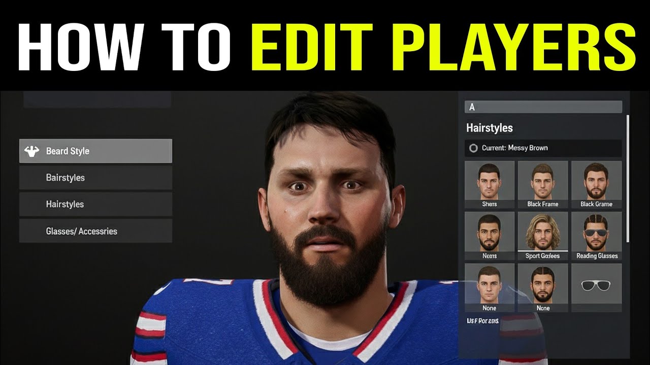How to Edit Players in Madden 26 (Best Method) - YouTube