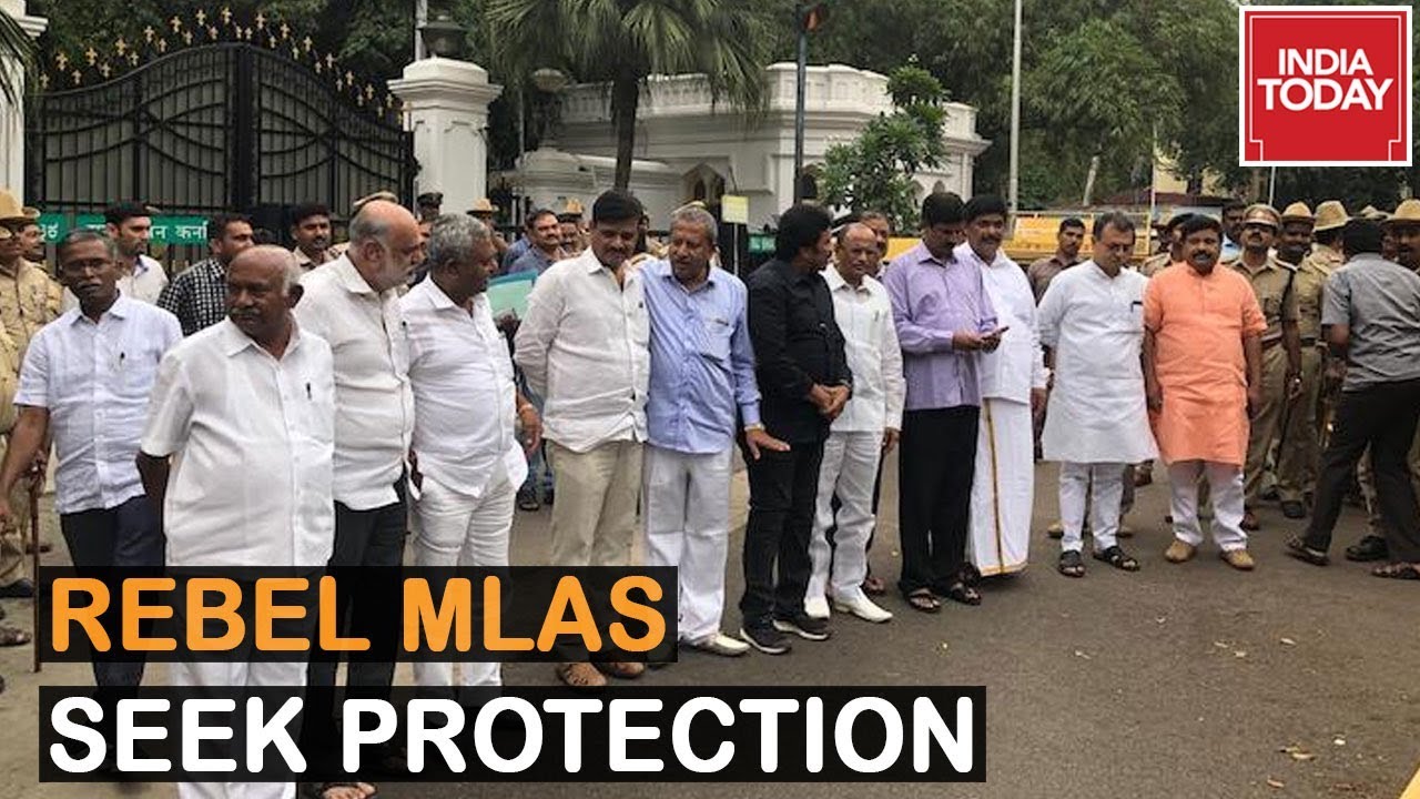 Watch Rebel MLAs Speak Alleging Threat To Their Lives By Cong Leaders, Seek Protection