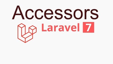 Laravel 7 tutorial - accessors