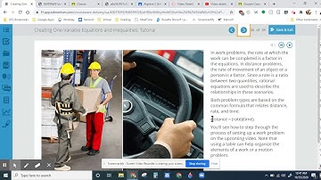 Module 2 Creating One-Variable Equations and Inequalities Part 2 | Algebra 2 Unit 4