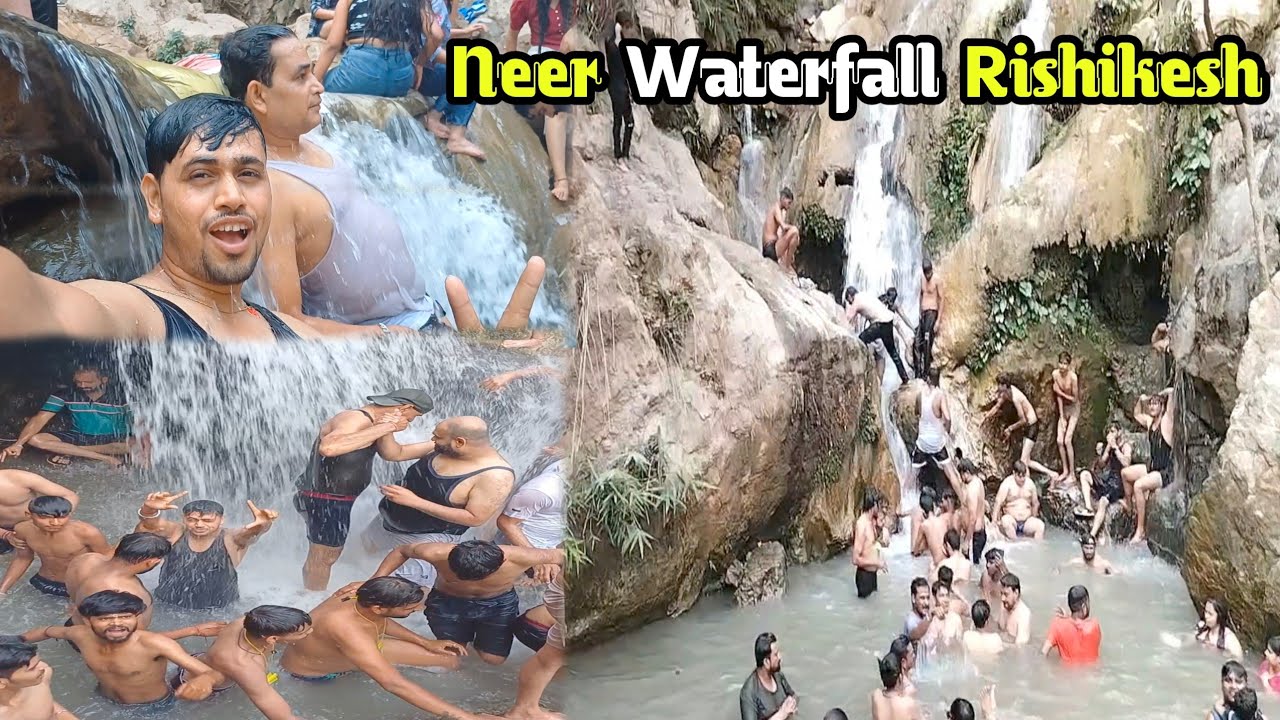😍Neer Waterfall In Rishikesh🤩Me And My Family Enjoying The Waterfall | Avadh LifeStyle Vlogs