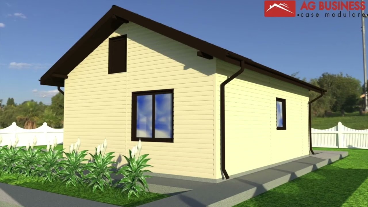 Casa modulara din containere Rustic de 52 mp  in localitatea Stupini, judetul Brasov