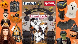 So Much More To See! 🎃 HOMEGOODS 🎃 Halloween Decor 🎃 2023 Shop With Me! 🔸️CODE ORANGE🔸️ WITH PRICES