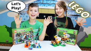 chicken lego coop minecraft build
