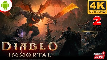 DIABLO IMMORTAL Mobile‬ Android Part 1 Gameplay Walkthrough [4K 60FPS]