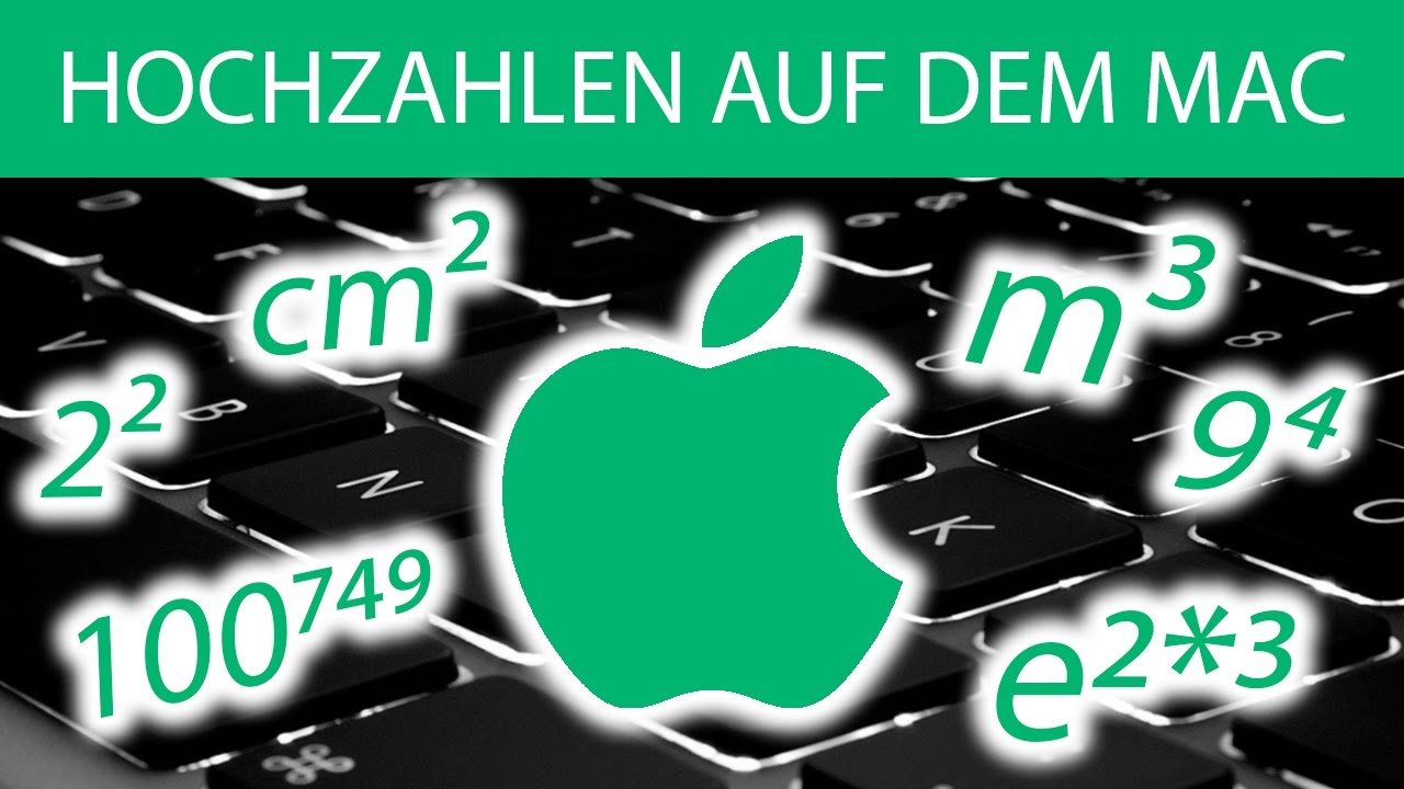 hochzahl auf der tastatur