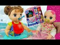 Jugando con las nuevas muecas baby alive de bbjuguetes 