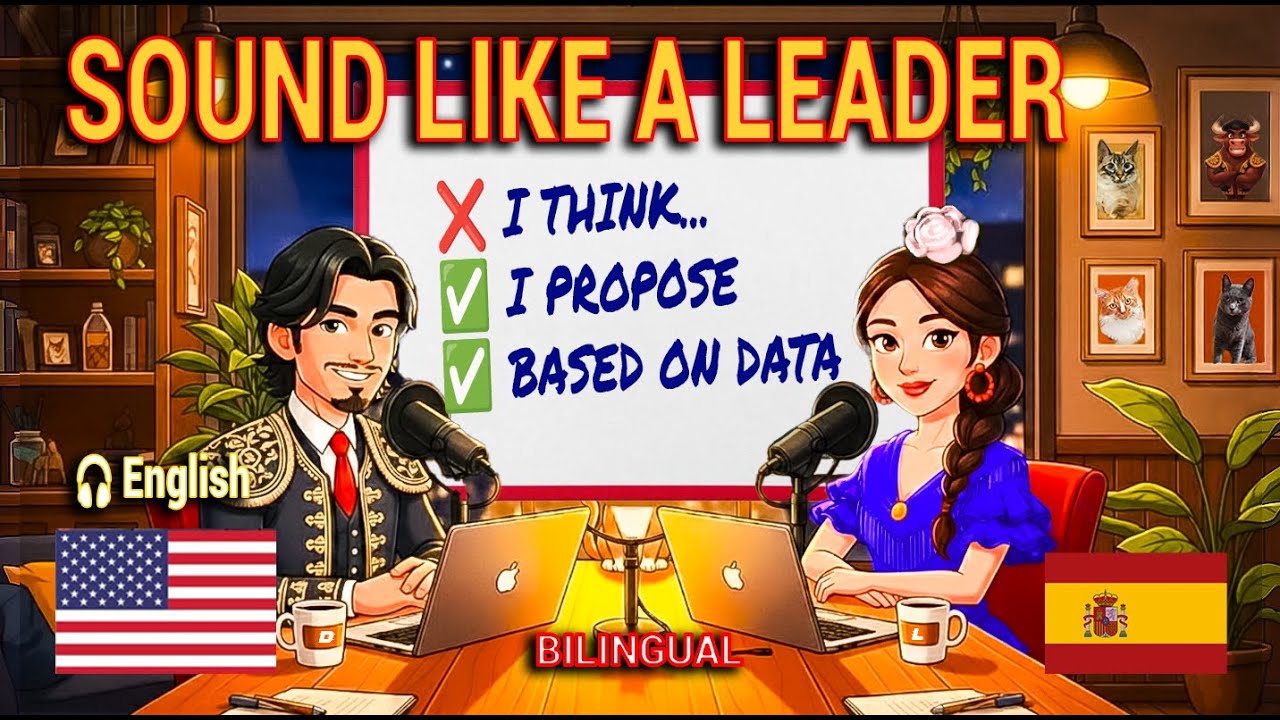 Stop saying 'I think'! (Sound like a leader in English).