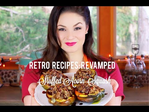 RETRO RECIPES: REVAMPED | Stuffed Acorn Squash