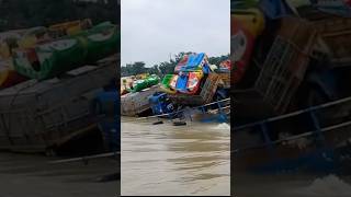 10 Seconds Before Disaster! Ferry Goes Underwater ๐จ #Disaster #Trending #FYP #Accidentโ