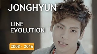 Jonghyun Shinee - Line Evolution Korean Only 2008-2016