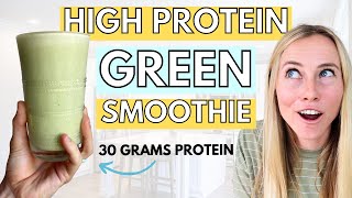 The High Protein Green Smoothie Recipe To Kickstart Your Wellness Goals by Autumn Bates 18,537 views 2 weeks ago 6 minutes, 37 seconds