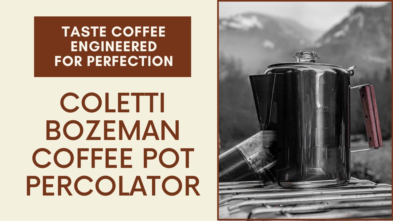 COLETTI Bozeman Camping Coffee Pot – Coffee Indonesia