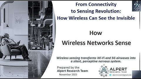 How Wireless Networks Sense - From Connectivity to Sensing Revolution