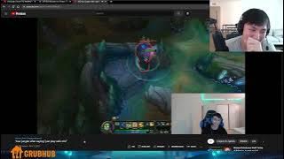 @doublelift reacts to Your jungler after saying just play safe mid