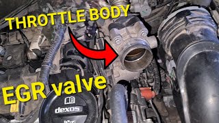 EGR Valve And Throttle Body Cleaning | Opel/Vauxhall Mokka 1.6CDTI