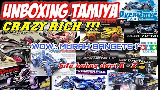 TAMIYA SULTAN CRAZY RICH ! [Unboxing] Semua AR CHASSIS RECOMMENDED BUAT BALAP TAMIYA #ミニ四駆 #mini4wd screenshot 5