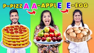 EXTREME A-Z Alphabet Relay Challenge | Hungry Birds