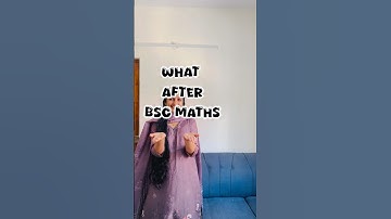 What After BSc Maths📚|Career Selection  #shorts #maths #trending #career #phd #banking #psc #tips