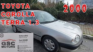 Toyota Corolla Terra 13 İnceleme Vi̇deosu Ve Yol Testi̇ 2000 Corolla Terra İnceleme