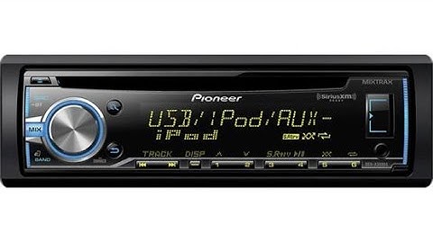 Review Of the Pioneer DEH X3800s and DEH X3800ui Receivers