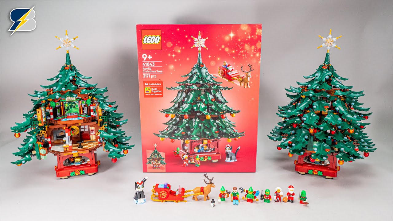 CMC M191 M082 2台セット 家族でかざろう！クリスマスツリー 41843 | LEGO® Icons |レゴ®ストア