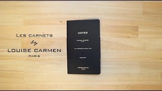 Les CARNETS de notes Louise Carmen