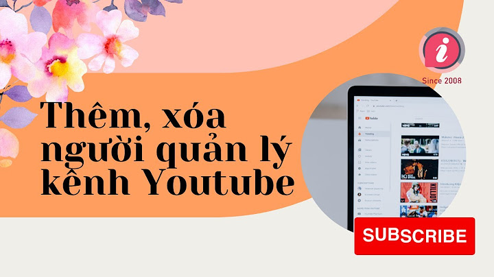 Người quản lí truyền thông kênh youtube là gì