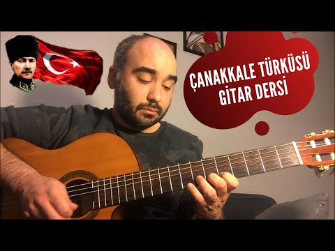 Çanakkale Türküsü (Gitar Dersi) Akor Solo Tab Arpej | Nasıl Çalınır?