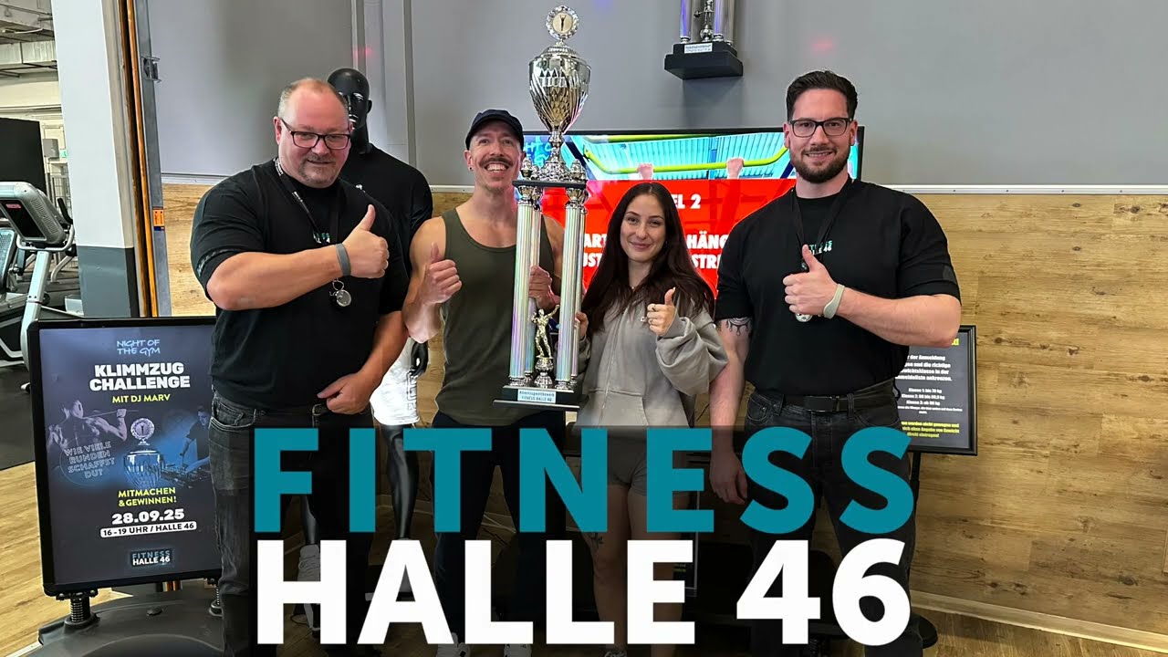 Klimmzug Challenge 2025 Männerklasse Night of the Gym