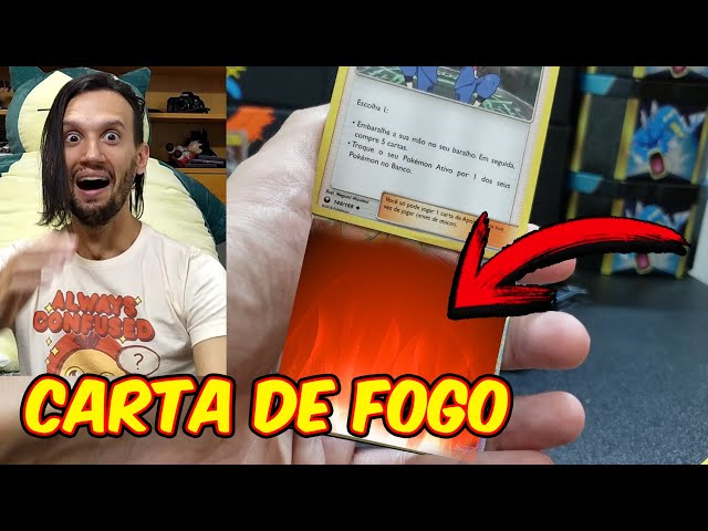 Cartas Pokemon Fogo (Escolha Livre) - A