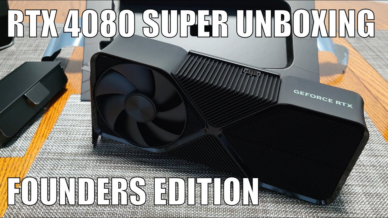 RTX 4080 Super FE Unboxing - YouTube