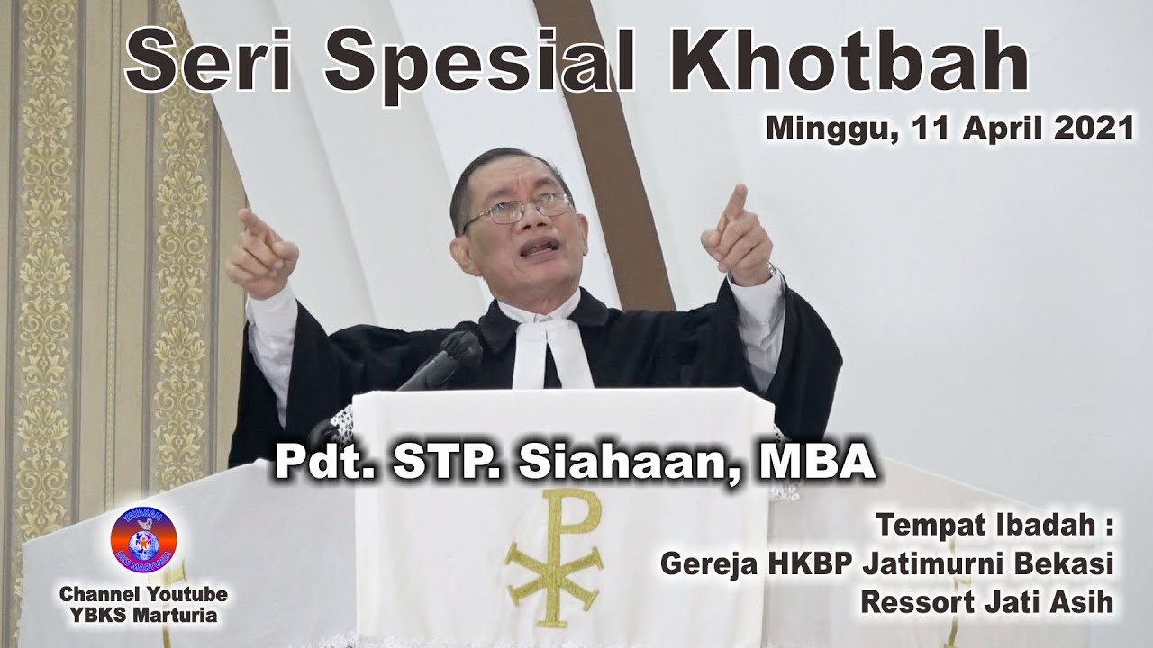 Seri Spesial Khotbah Minggu, 11 April 2021 (Minggu Quasimodogeniti)