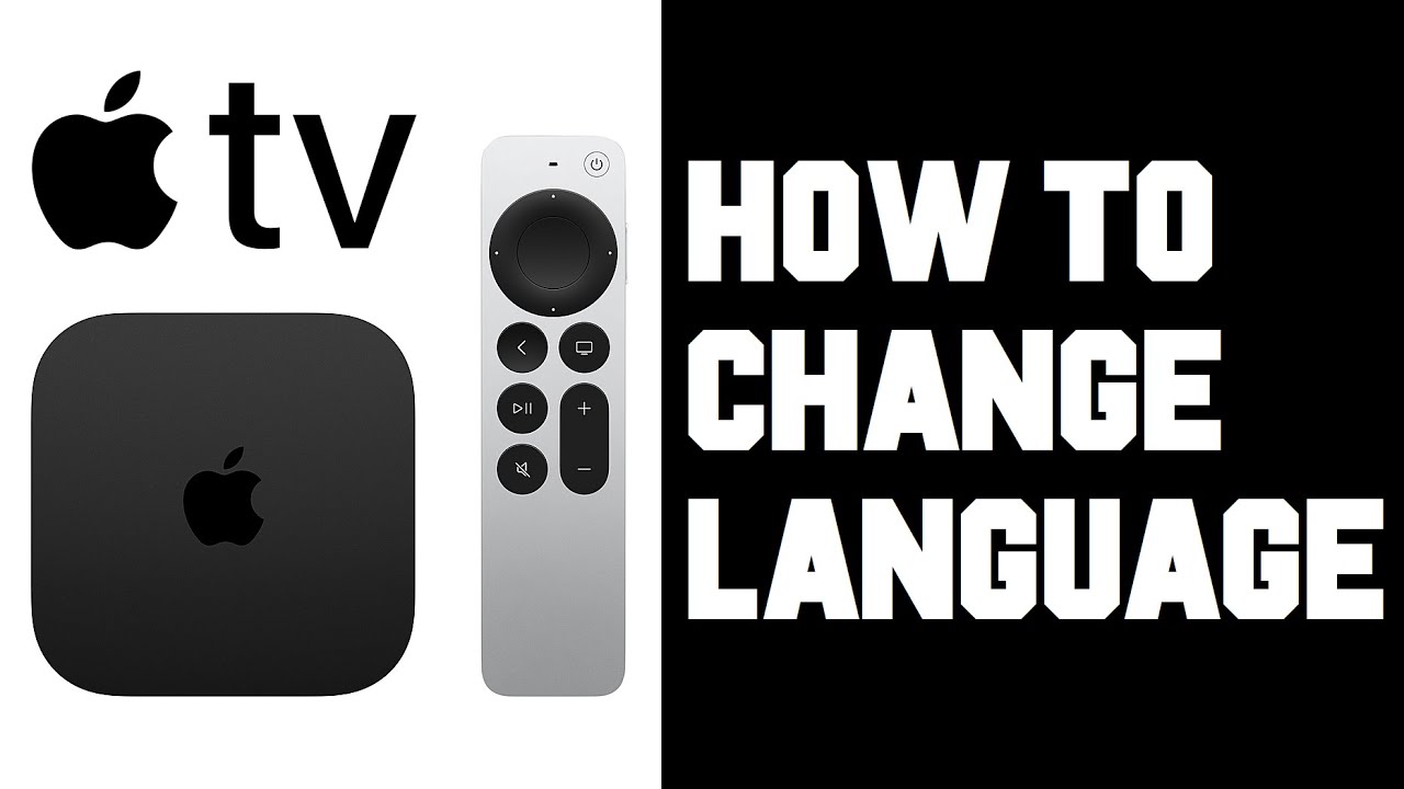 overraskelse Net håndflade Apple TV How To Change Language - How To Change Primary Language in Apple  TV Settings Help Guide - YouTube