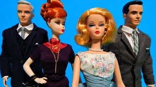 Barbie Collector Mad Men Fashion Model Silkstone Dolls