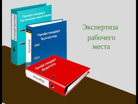 Алгоритм проведения экспертизы рабочего места при внедрении профессиональных стандартов