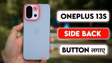 OnePlus 13s 5g side back button setting kaise kare | oneplus 13s button setting