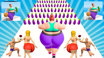 Max Levels in 👩‍🦰🌈👌Fat 2 Fit All Levels Walkthrough iOS,Android Gameplay MTRC547ZKM✅Hard Update