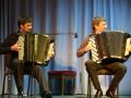 Kyiv duo playing hungarian chardash at leyland accordion club