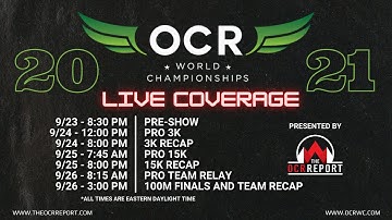 OCRWC 2021: 15K Recap