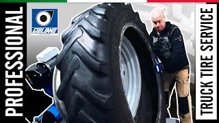 Mounting and demounting agricultural and truck tires safely | S558 Heavy Duty Tire Changer