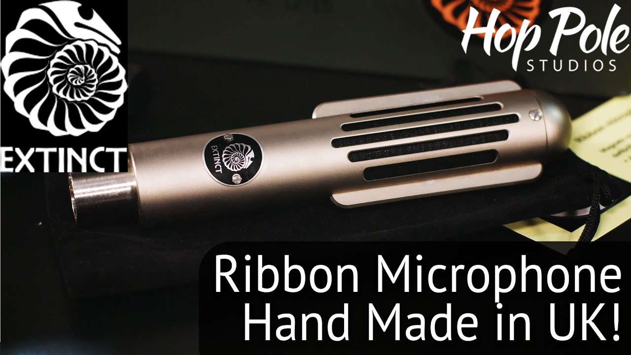 Extinct Audio Black Ops - Review - Hand-made Ribbon mic from the UK ...