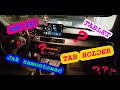 BMW e90 e91 e92 iPad navi ANDROID jak zrobić tanio uchwyt na TABLET TAB HOLDER install Display GPS !
