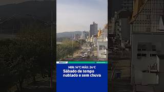 Sbado Nublado E Sem Chuva Veja A Previso Do Tempo Para Blumenau