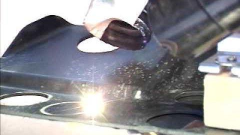 Laser cut plastic Co2 Laser automation from WWW.WLSC.COM  laser system integrator