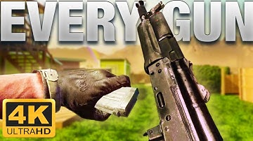 BLACK OPS 1 - ALL WEAPON SOUNDS AND RELOAD ANIMATIONS [4K 60FPS] [XBOX SERIES X]